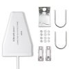 Qoltec Antena 4G 5G LTE | 9dBi | kierunkowa | zewnętrzna | N female |   wodoodporna | 3m